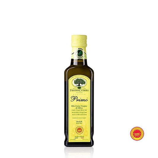Extra vierge olijfolie, Frantoi Cutrera "Primo DOP/g.U.", 100% Tonda Iblea, 250 ml
