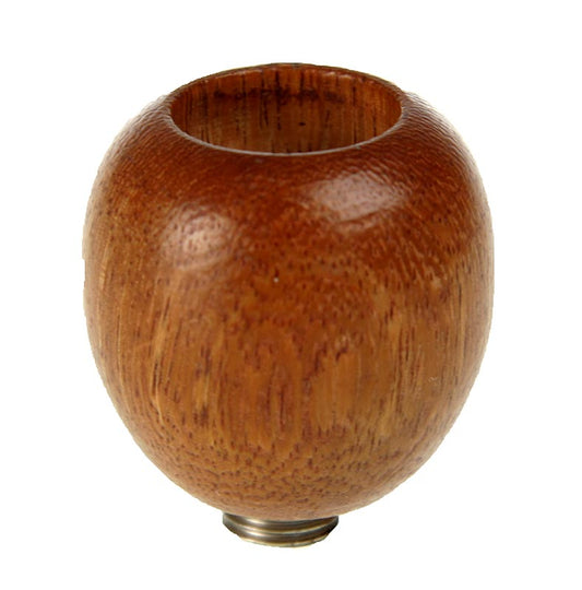 Pijpenkop van gerookt hout, 1 stuk
