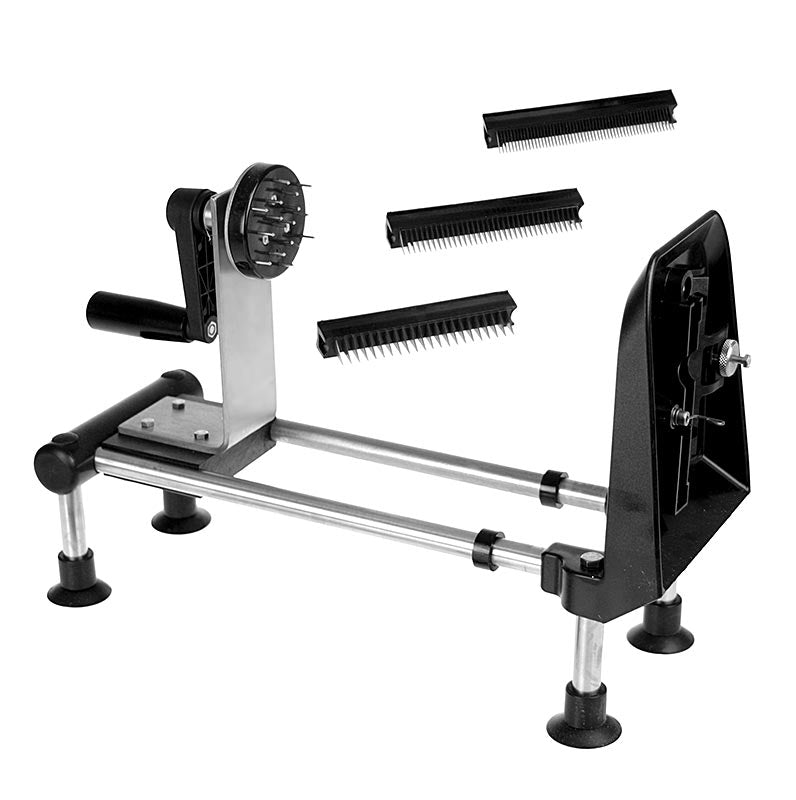 Groentesnijmachine Gourmet, met 1, 2 en 4 mm messen, Le Rouet, 4-delig.