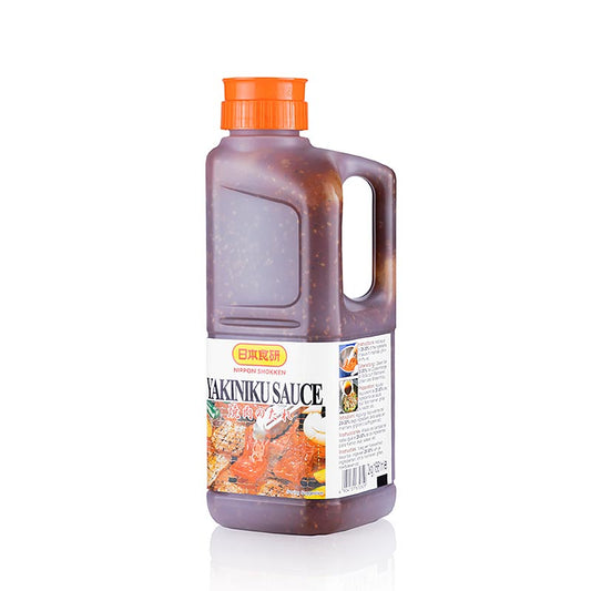 Yakiniku saus, een veelzijdige dip en marinade voor de barbecue, 1,66 liter