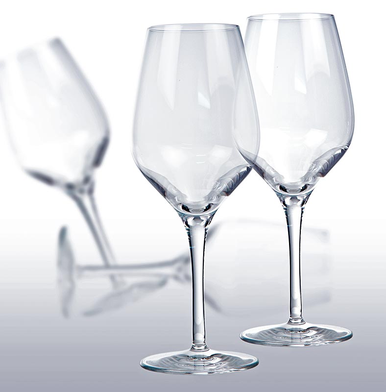 Set of 6 Stölzle Exquisit white wine glasses, perfect for serving your favorite white wines in style