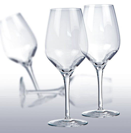 Set of 6 Stölzle Exquisit white wine glasses, perfect for serving your favorite white wines in style