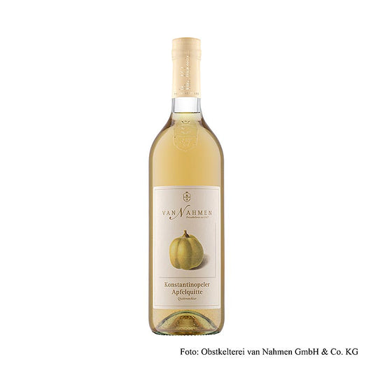 van Nahmen - Konstantinopeler appelkweeperen nectar, 85% direct geperst sap, 750 ml