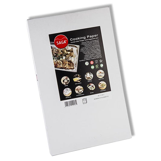 Saga bakpapier, gesneden op 32,5 x 53 cm, in dispenser, 500 vellen
