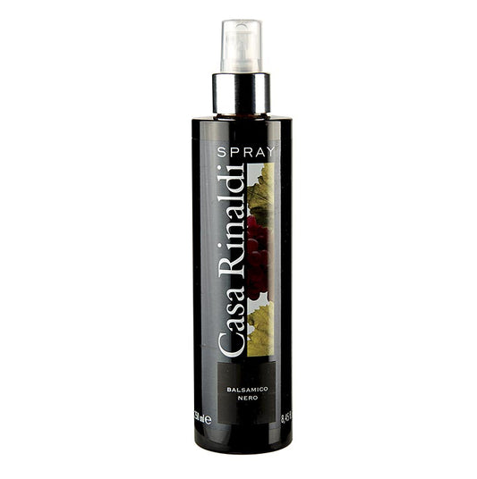 Aceto Balsamico, Casa Rinaldi, in verstuiver, 250 ml - een heerlijke balsamico azijn van Casa Rinaldi in een handige verstuiverfles van 250 ml