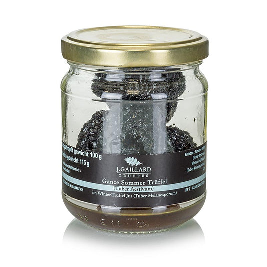Zomertruffel, hele truffel, in wintertruffelsap, Gaillard, 115 g productfoto