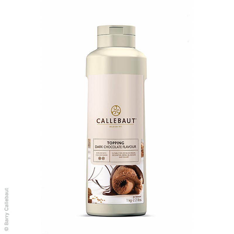 Chocoladesaus, topping, warm & koud te gebruiken, Callebaut, 1 kg