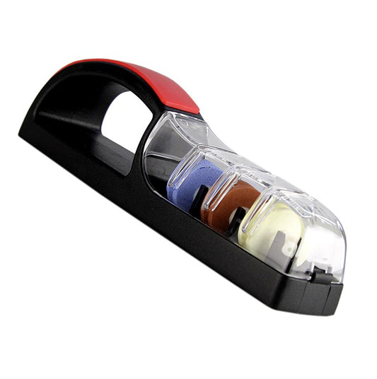 Mino Sharp universele messenslijper/keramische steen Plus 3, rood-zwart, 550/BR, 1 stuk
