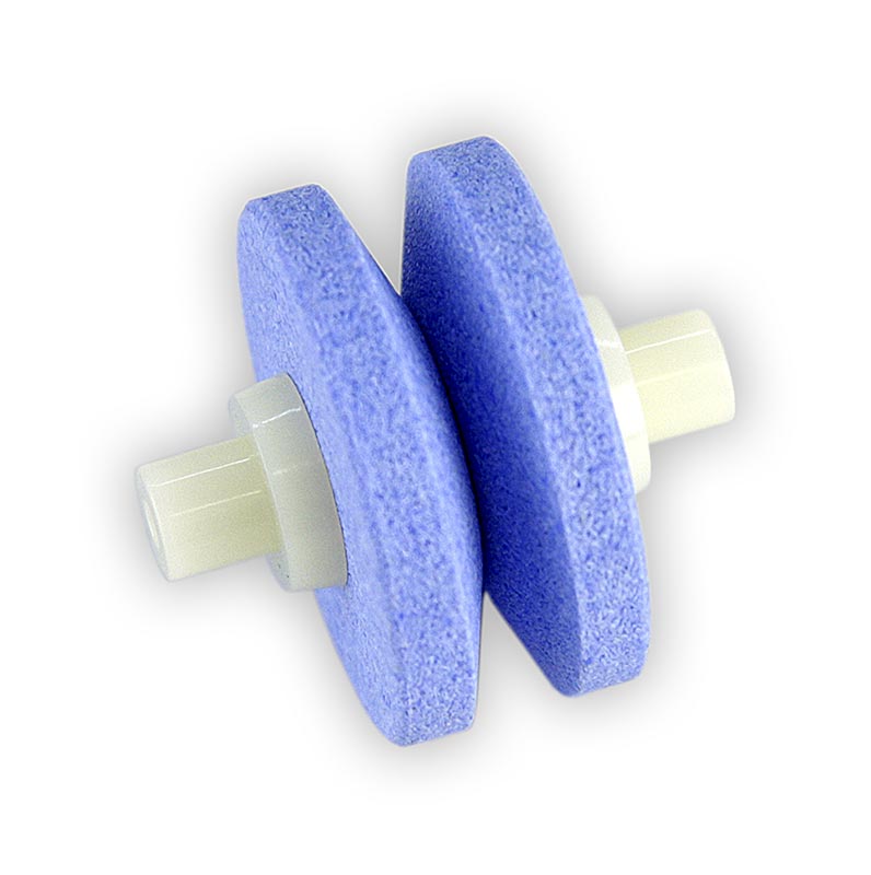 Vervangende steenrol keramiek 555, voor Mino Sharp 550/BR, blauw, grof, 1 stuk