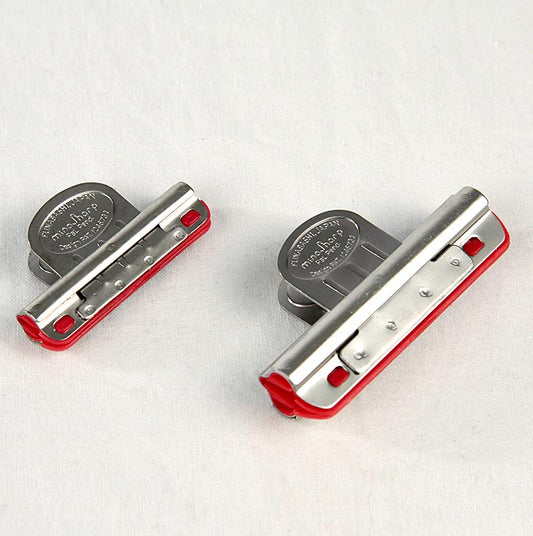 Mino Sharp slijphulp set, met klem, voor kleine en grote messen, 2-delig.