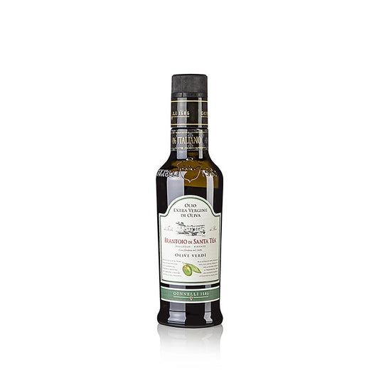 Extra vierge olijfolie, Santa Tea Gonnelli "Fruttato Intenso", groene olijven, 250 ml