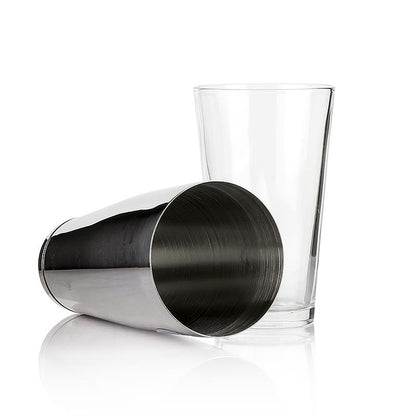 Cocktailshaker "Boston", 2-delig, roestvrij staal, 1 stuk