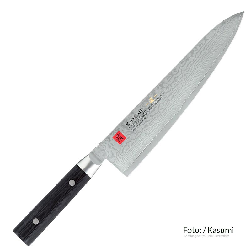 Kasumi MP-12 Masterpiece Damast koksmes, 24 cm, 1 stuk