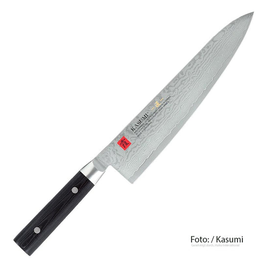 Kasumi MP-12 Masterpiece Damast koksmes, 24 cm, 1 stuk