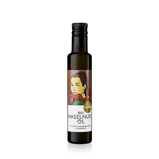 Hazelnootolie, koudgeperst, Fandler, BIO, 250 ml