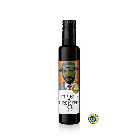Pompoenpitolie van Fandler, biologisch geproduceerd, in een fles van 250 ml