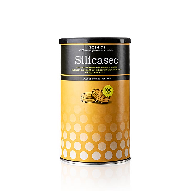 Silicasec wegwerp droogtabs, vochtabsorberend, voor levensmiddelen, 100 stuks