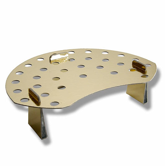 Mini-wafelhoornhouder, hard karton/goudfolie, voor 32 hoorntjes, 1 stuk