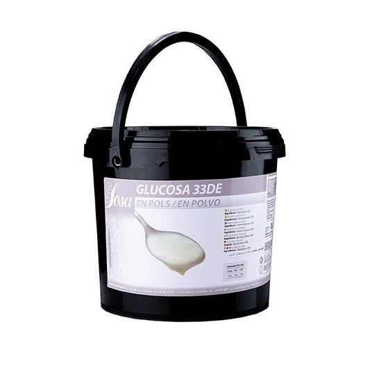 Productafbeelding van Sosa glucosepoeder, 3 kg verpakking, geschikt voor zoete en hartige recepten