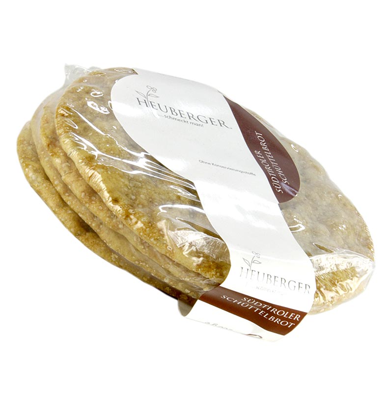 Heuberger Schüttelbrot, knapperig roggebrood met komijn en venkel, 200 g
