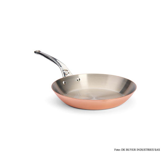 deBUYER "Prima Matera" inductiepan, rond, koper-roestvrij staal, ø 28 cm, 1 stuk