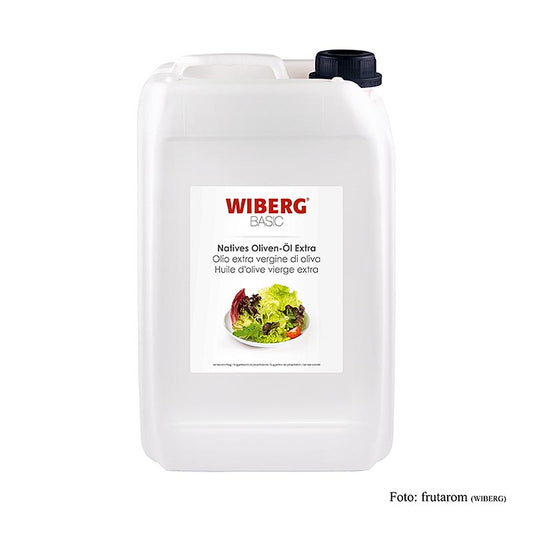 5 liter fles Wiberg extra olijfolie van eerste persing, koude extractie, afkomstig uit Andalusië