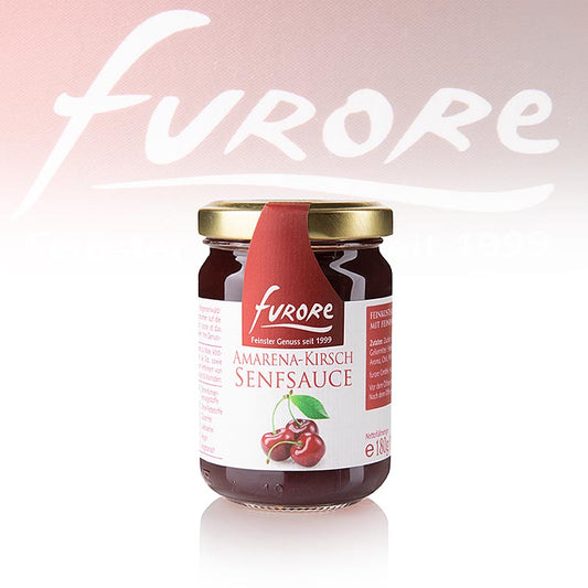 Heerlijke Furore Amarena kersenmosterdsaus van 130 ml, perfect voor diverse gerechten