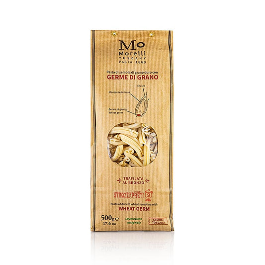 Morelli 1860 Strozzapreti, priesterstrangelaar, met tarwekiemen, 500 g