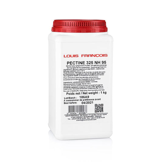 Pectine 325 NH 95, Louis Francois, 1 kg - productafbeelding voor het maken van jam, gelei, en andere zoete lekkernijen