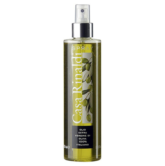 Extra vierge olijfolie van Casa Rinaldi in een handige verstuiver van 250 ml