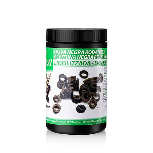 Sosa Gevriesdroogde olijven, zwart, in plakjes gesneden (38114), 75 g