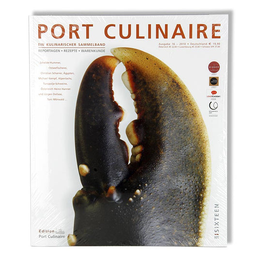 Port Culinaire - gastronomisch tijdschrift, uitgave 16, 1 stuk - Cover van het culinaire tijdschrift met prachtige foto's en inspirerende recepten