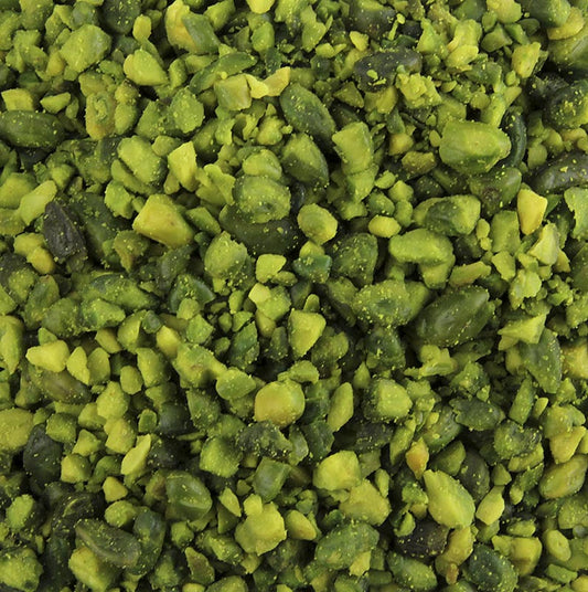 Gedopte, donkergroene en fijngehakte pistachenoten van topkwaliteit, verpakt in 1 kg verpakking