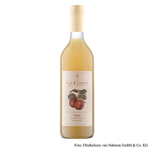 Topaz appelsap (100% versgeperst sap) 750 ml, Van Nahmen, BIO, 750 ml