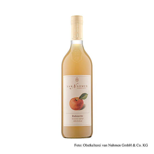 van Nahmen - Rubinette-appelsap, 100% versgeperst sap, 750 ml