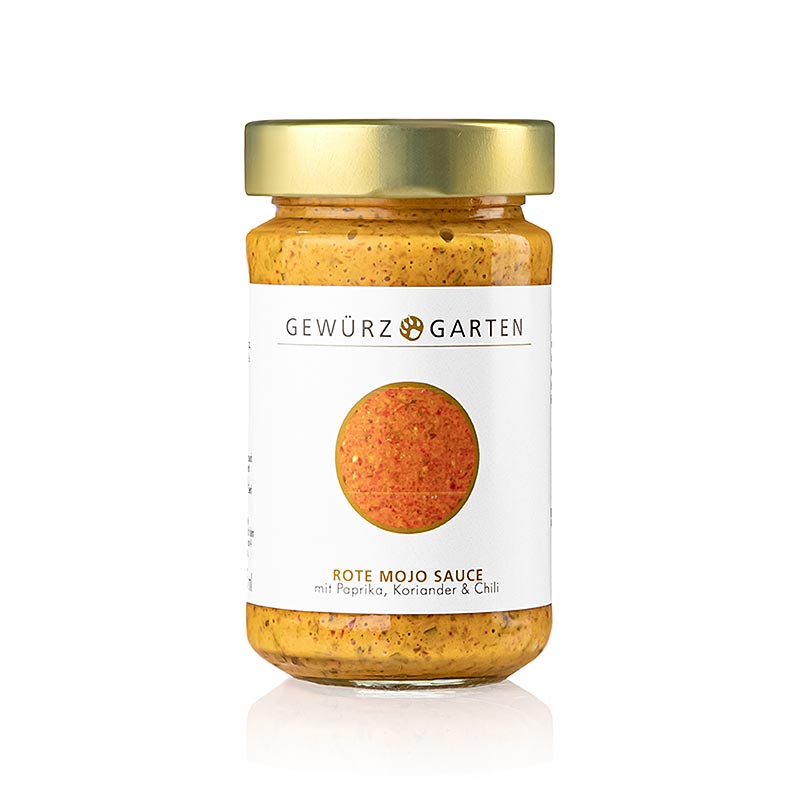 Gewürzgarten Rode mojosaus, met paprika, chili en koriander, 225 ml