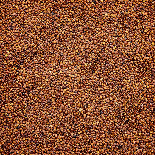 Quinoa, heel, rood, het wondergraan van de Inca's, biologisch, 1 kg