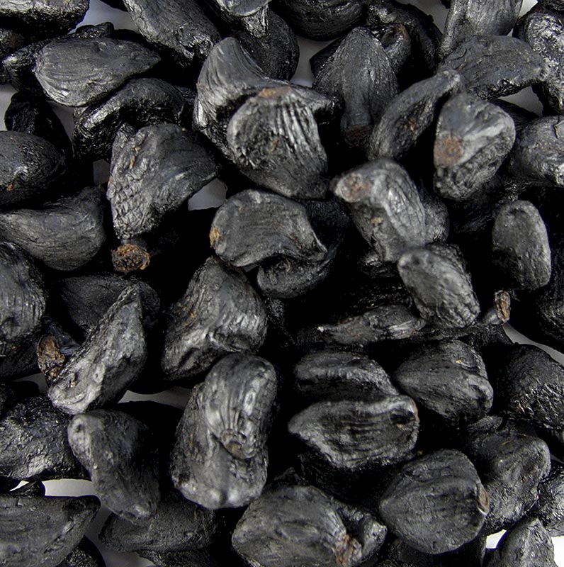 Gefermenteerde zwarte knoflook zonder schil, verpakt in een zak van 1 kg