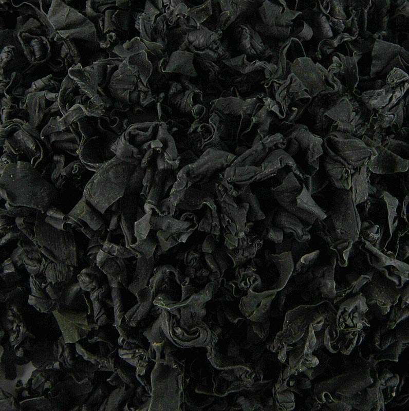 Fuero Wakame, gedroogd zeewier, in plakjes, 453 g verpakt in zak 