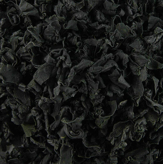 Fuero Wakame, gedroogd zeewier, in plakjes, 453 g verpakt in zak 