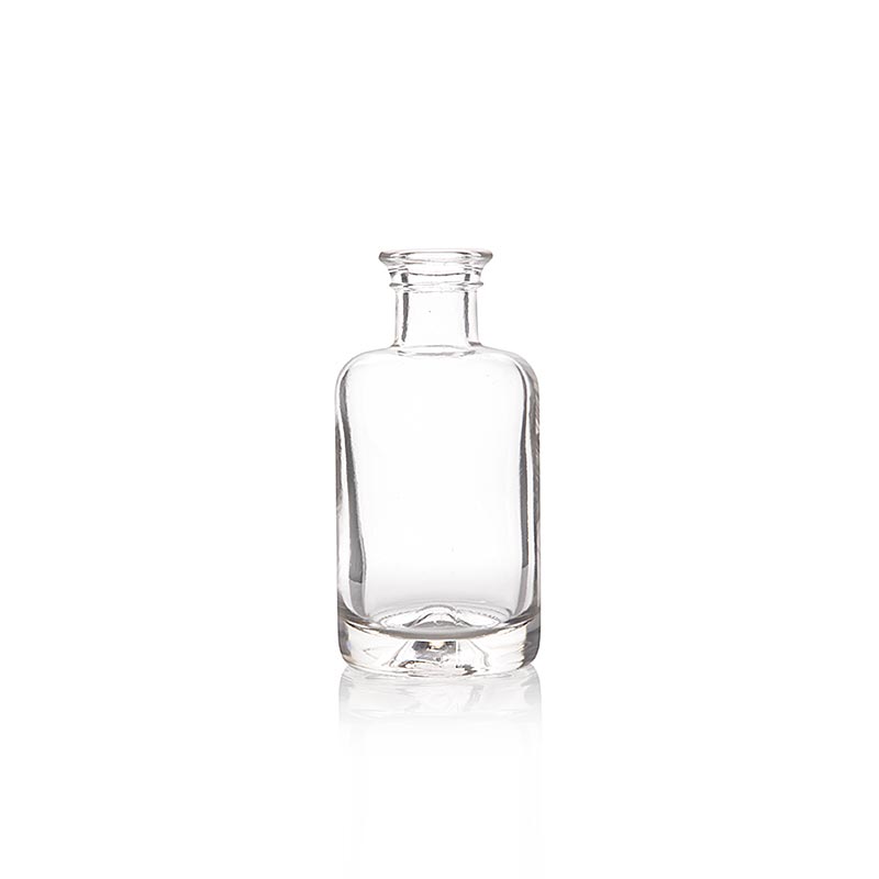 Apothekersflesje van glas, helder, 100 ml (voor kurk 31077), 1 stuk