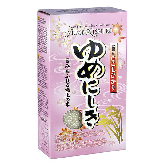 Nishiki Yume - Sushirijst van grote korrel, 1 kg verpakkingsoptie