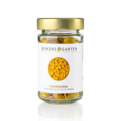 Gewürzgarten Cashewnoten, heel, met Madras-kerrie, 110 g
