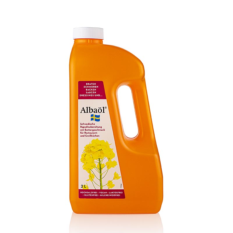 Albaöl© - koolzaadoliebereiding, met botersmaak, Zweden, 2 l