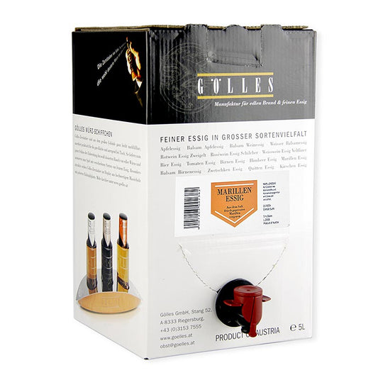 Gölles abrikozenazijn, 5% zuur, 5 l