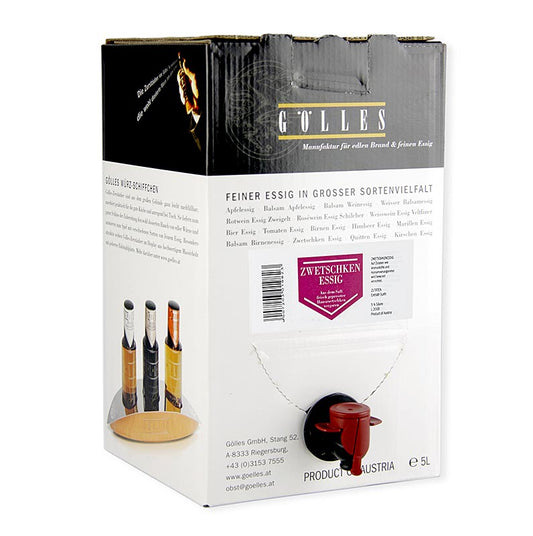 Gölles pruimenazijn, 5% zuur, 5 l