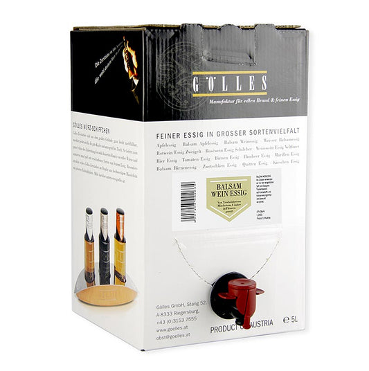 Gölles balsamicoazijn, Trockenbeerenauslese, 6% zuur, 5 l