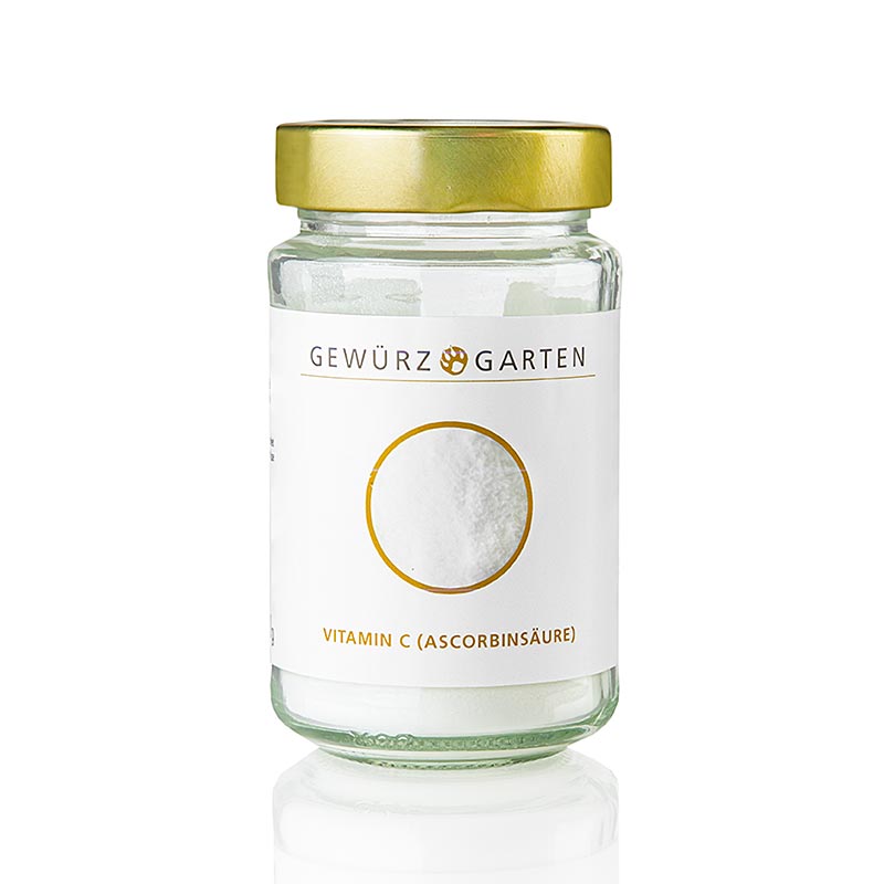 Kruidentuin Vitamine C (ascorbinezuur), E 300, 180 g - Verpakking van 180 gram vitamine C supplementen met ascorbinezuur