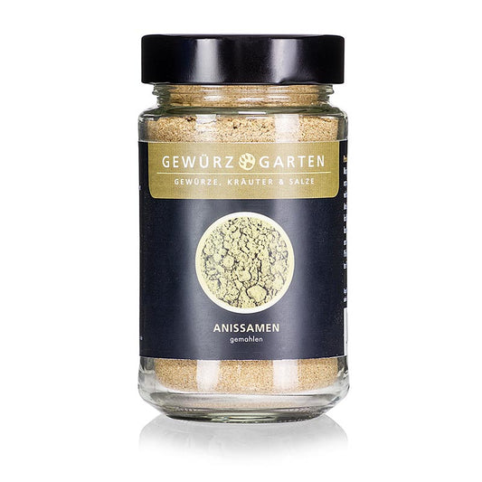 Gemalen anijszaad van Gewürzgarten, in een verpakking van 100 g