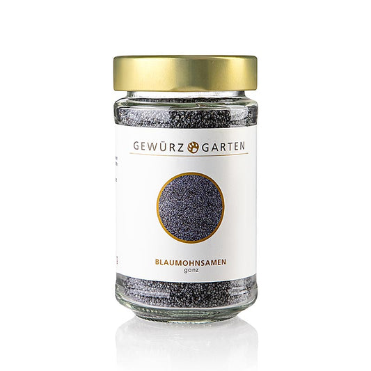 Gewürzgarten Blauwe maanzaad, heel, 140 g